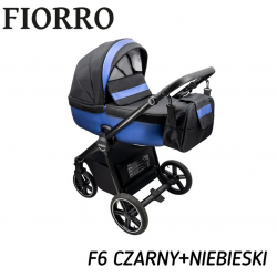 FIORRO 2w1 F6 czarny+niebieski